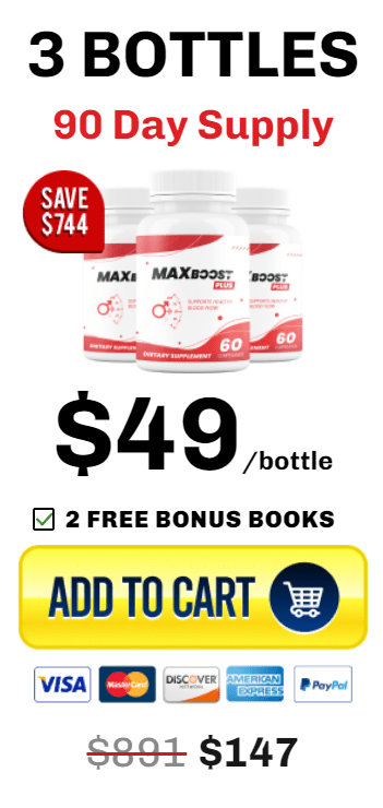 Max Boost Plus Buy 3 Bottles
