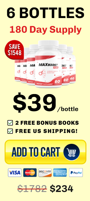 Max Boost Plus Buy 6 Bottles